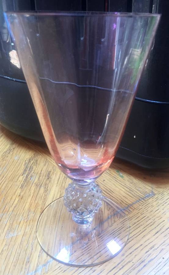 Golf Ball Pink 9 Oz Footed Tumbler by Morgantown-1