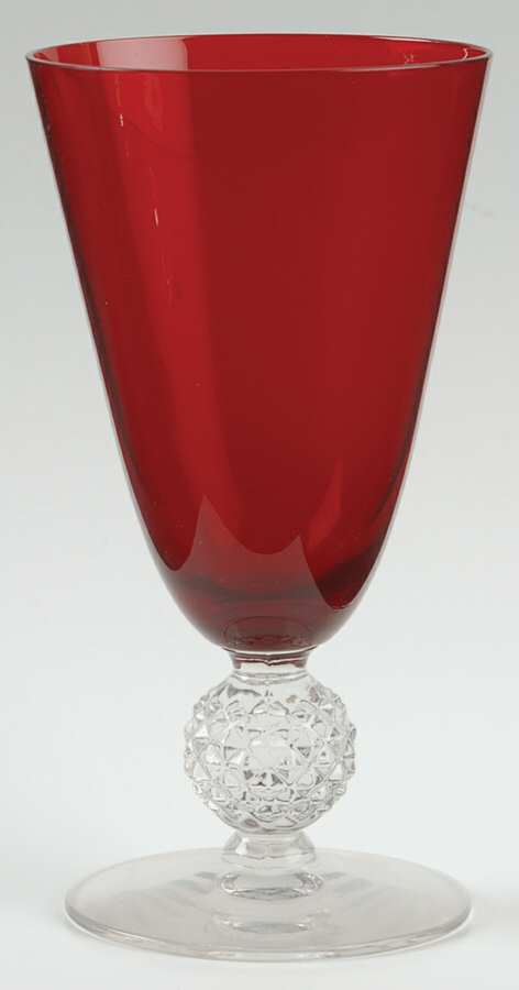 Golf Ball Ruby 9 Oz Footed Tumbler by Morgantown-1
