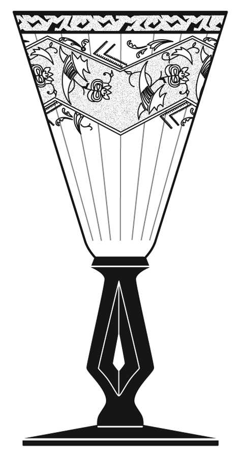 Labelle Water Goblet by Morgantown-1