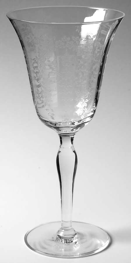 Mikado Water Goblet by Morgantown-1