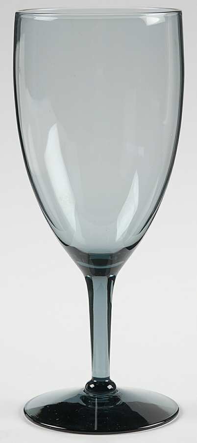 Misty Lady Smoke Water Goblet by Morgantown-1