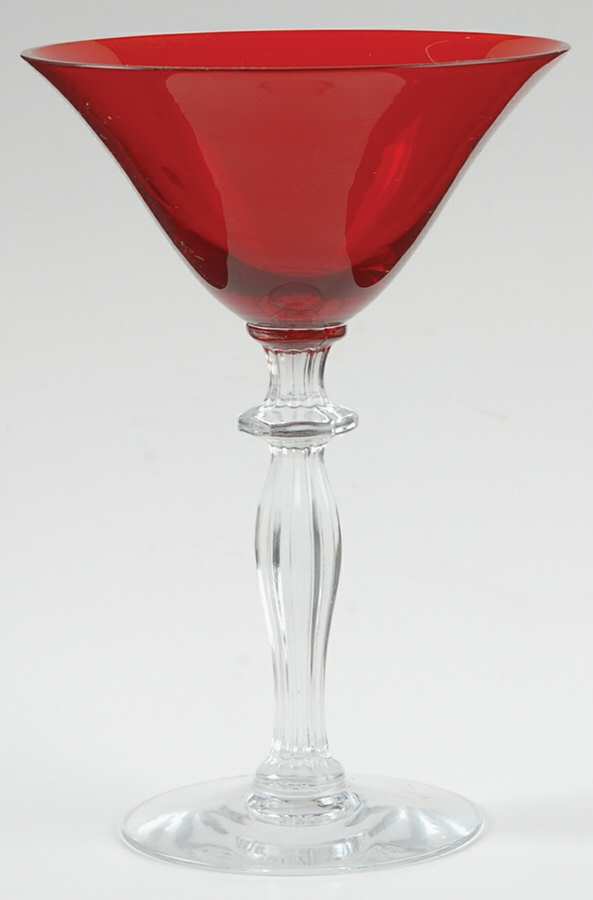Monroe Red Champagne/Tall Sherbet by Morgantown-1