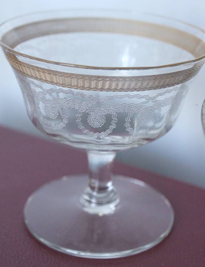 Morgana Clear Low Sherbet by Morgantown-1