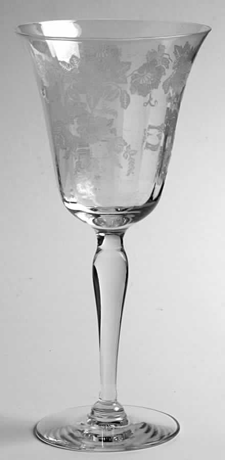 Picardy (Stem 7711) Water Goblet by Morgantown-1