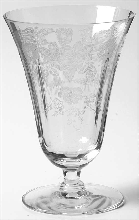 Picardy (Stem 7711) 10 Oz Footed Tumbler by Morgantown-1