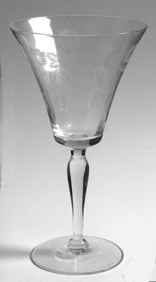 Picardy-Richelieu (Stem 7646) Water Goblet by Morgantown-1