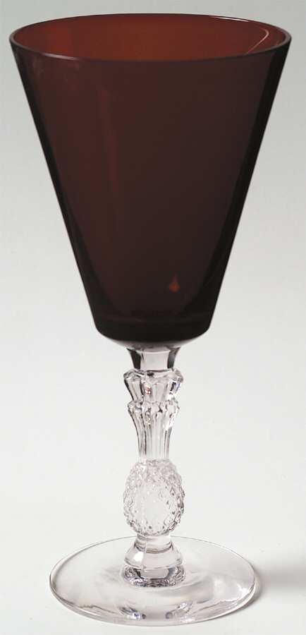 Plantation Ruby Water Goblet by Morgantown-1