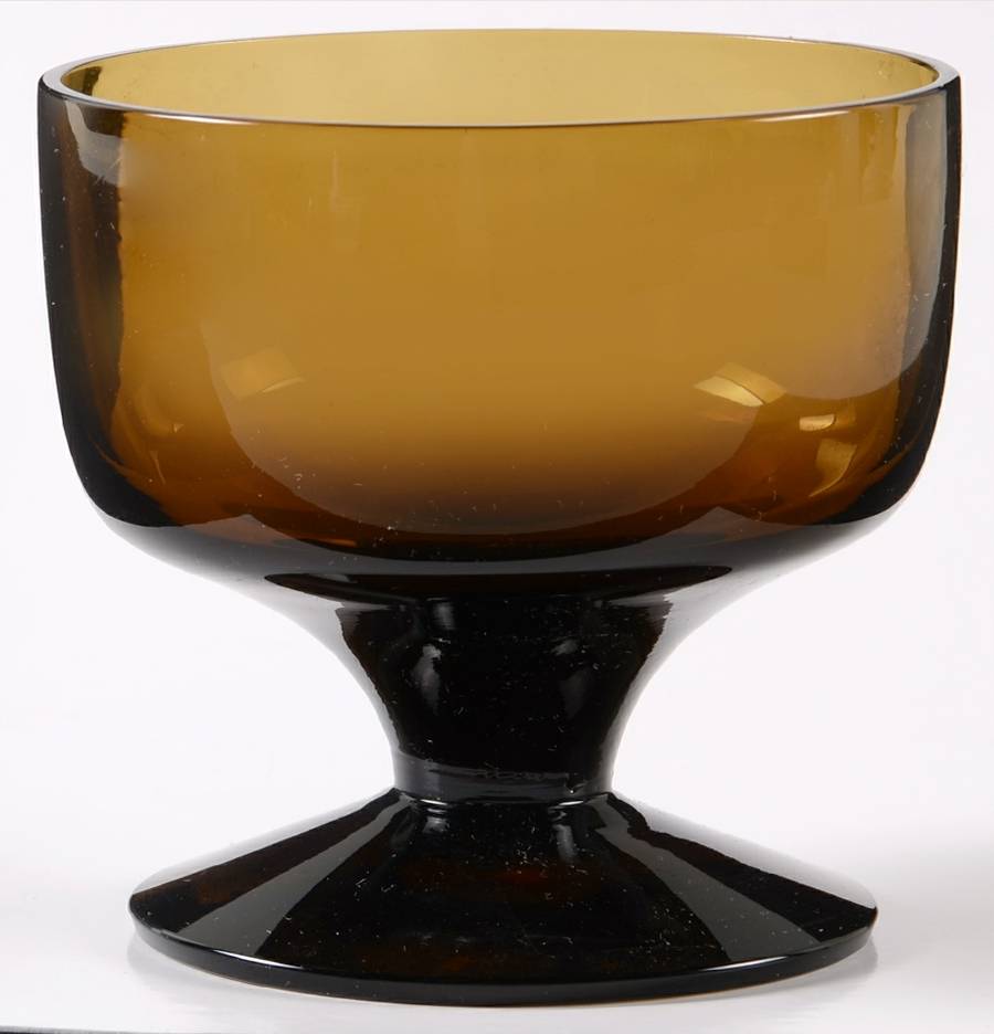 Pueblo Nutmeg Brown Champagne/Tall Sherbet by Morgantown-1