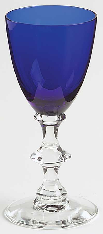 Radiant Blue Cordial Glass by Morgantown-1