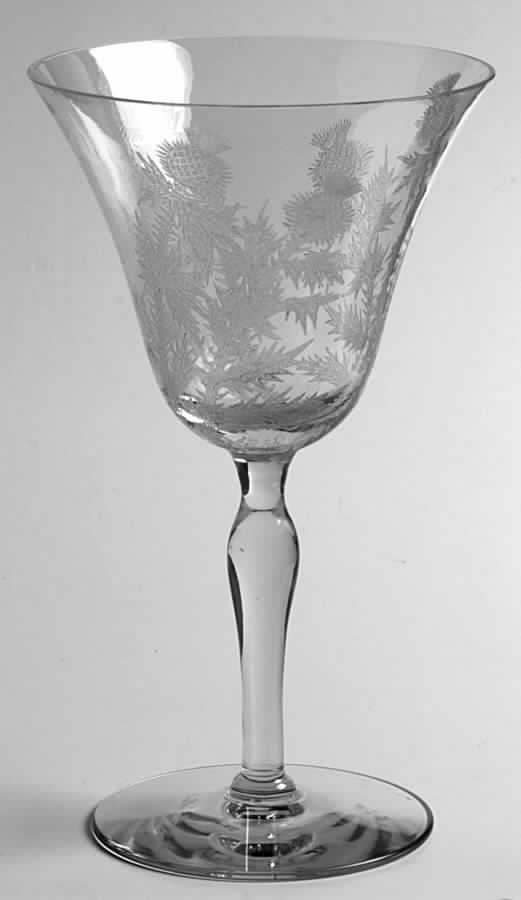 Reyer Thistle Water Goblet by Morgantown-1
