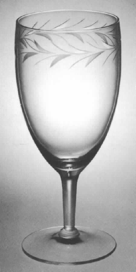 Rondelay Water Goblet by Morgantown-1