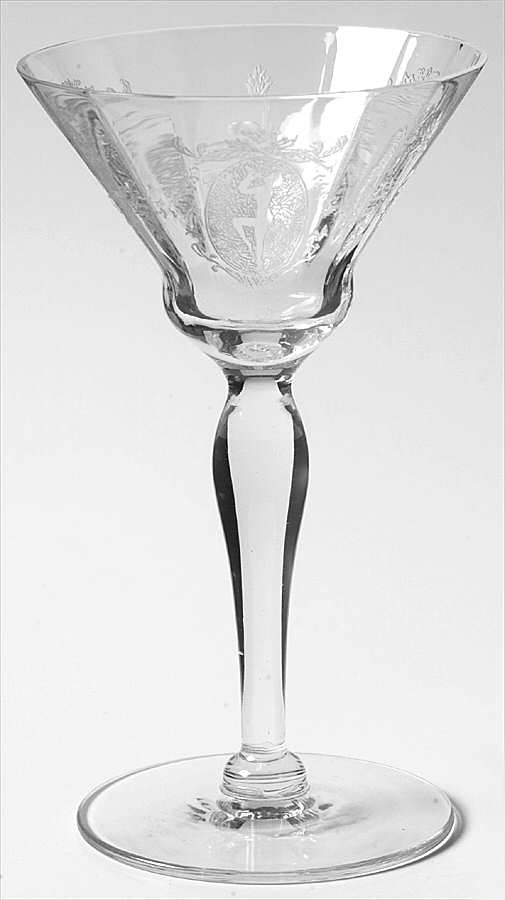 Sunrise Medallion Clear (Stem 7630) Liquor Cocktail by Morgantown-1