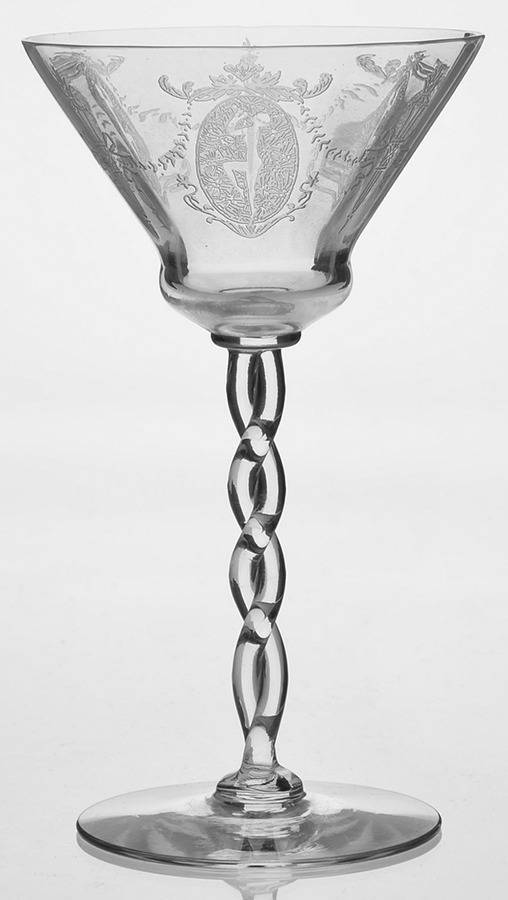 Sunrise Medallion Clear (Stem 7664) Liquor Cocktail by Morgantown-1