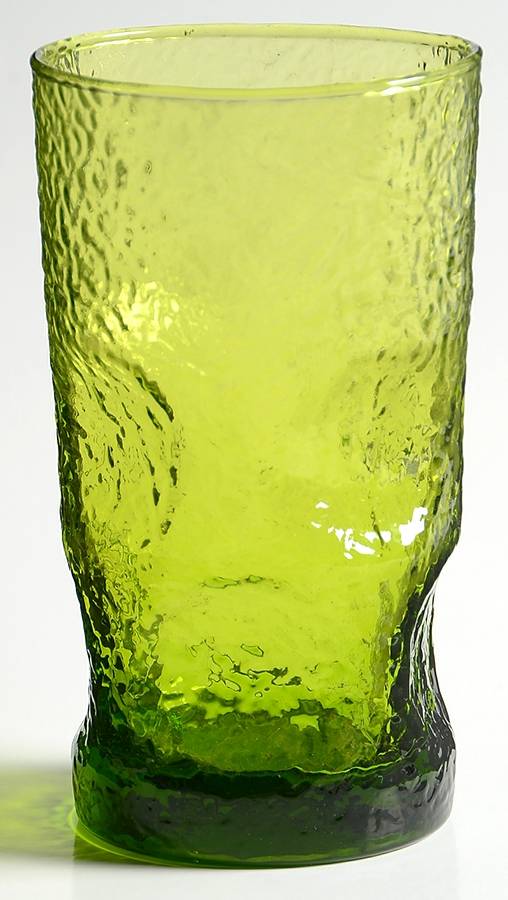 Thumbprint Moss Green Flat Tumbler by Morgantown-1