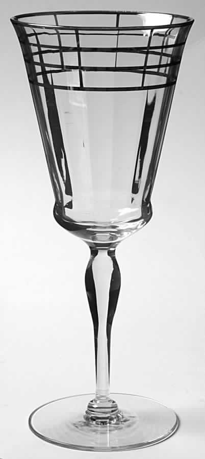 Trellis Water Goblet by Morgantown-1
