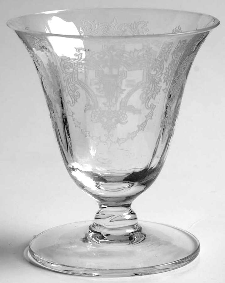 Virginia (Stem 7711, Optic) Oyster or Fruit Cocktail by Morgantown-1