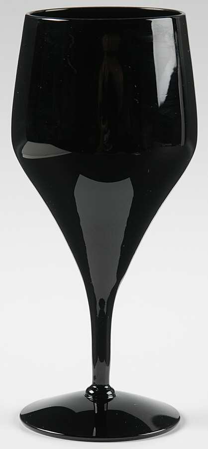 Vision Ebony Water Goblet by Morgantown-1