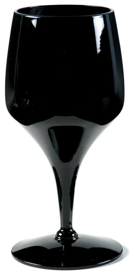 Vision Ebony Wine Glass by Morgantown-1