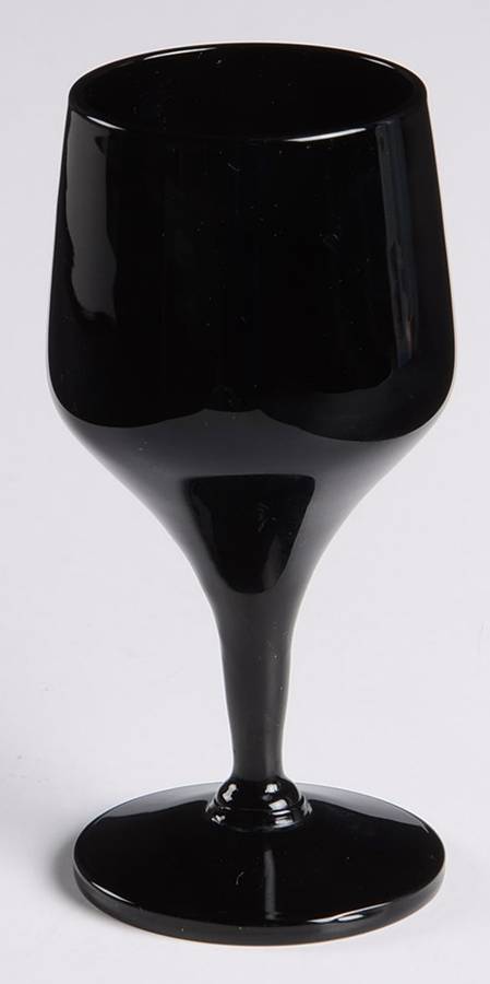 Vision Ebony Cordial Glass by Morgantown-1