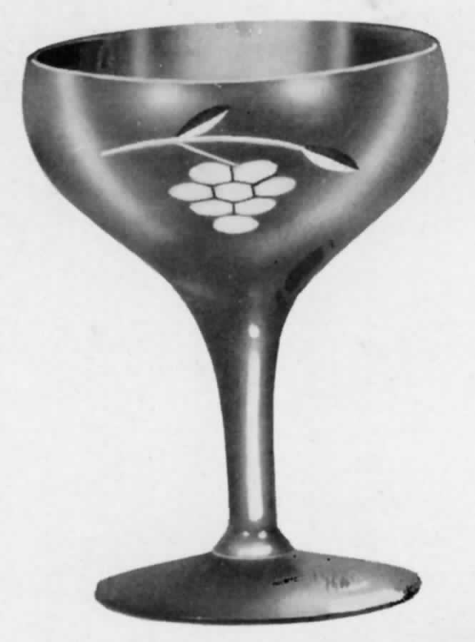 C-30 Champagne/Tall Sherbet by Marion Glass-1