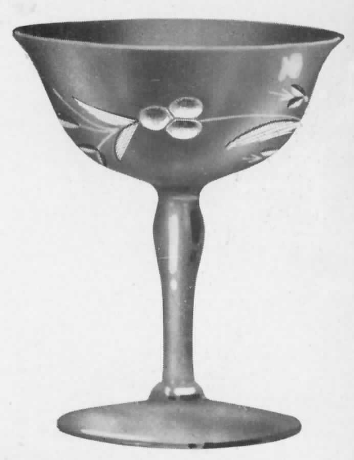 C-287 Champagne/Tall Sherbet by Marion Glass-1