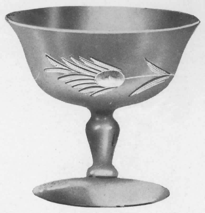 C-282 1-2 Champagne/Tall Sherbet by Marion Glass-1