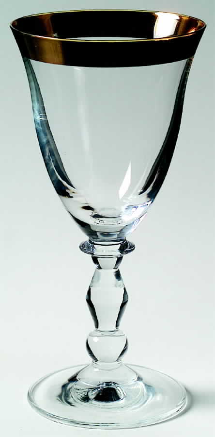 Kensington Gold Wine Glass by Mikasa-1