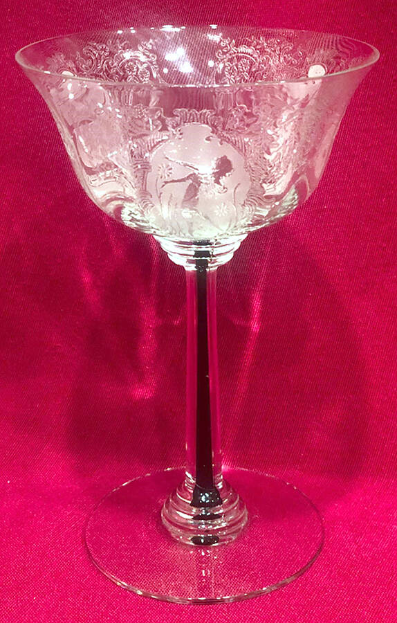 Fontinelle Champagne/Tall Sherbet by Morgantown-1