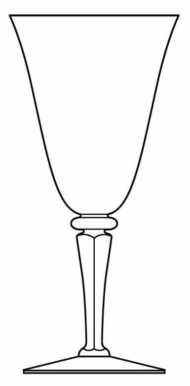 Athena Clear (Stem 7606 1-2) Water Goblet by Morgantown-1