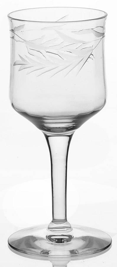 Cut 466 Clear Wine Glass by Morgantown-1