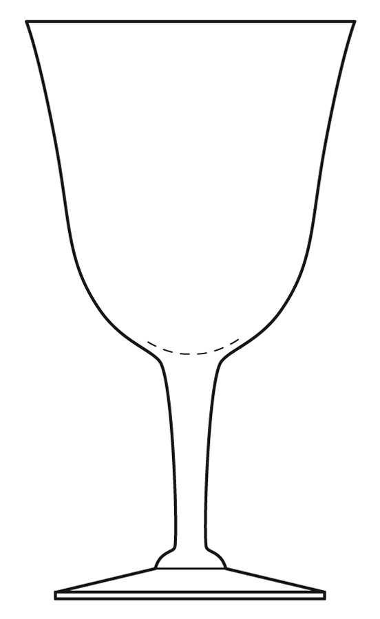 Monaco Clear (Stem 7810) Water Goblet by Morgantown-1