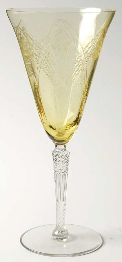 Nasreen Topaz Water Goblet by Morgantown-1