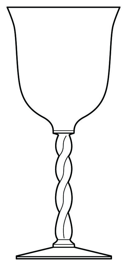 Lavoie (Clear) Water Goblet by Morgantown-1