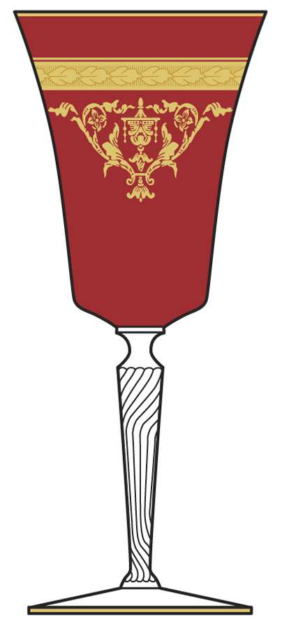 Venetia Water Goblet by Morgantown-1