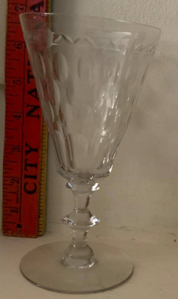 Olivia Water Goblet by Morgantown-1
