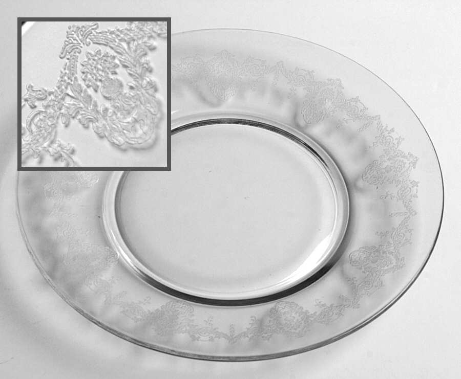 Versailles (Stem 7688) Luncheon Plate by Morgantown-1