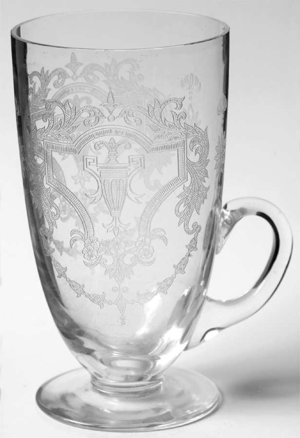 Virginia (Stem 7587, Non Optic) Handled Tumbler by Morgantown-1