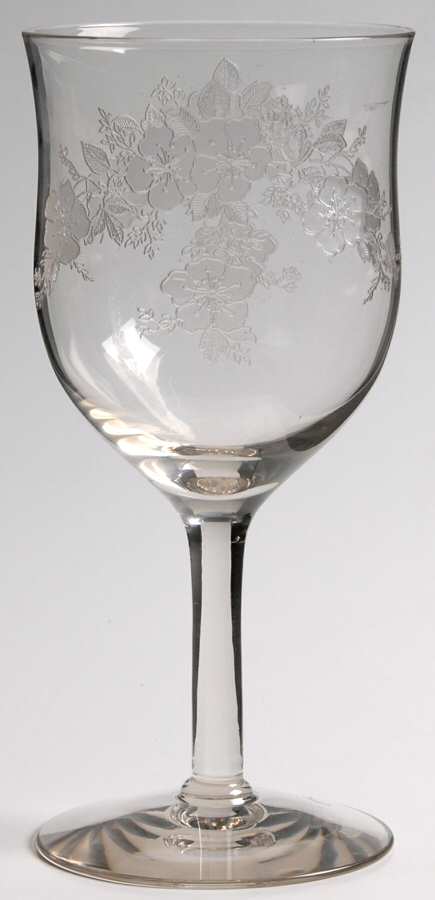 Secretaries Primrose Water Goblet by Monongah-1