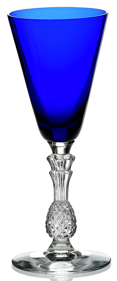 Plantation Blue Sherry Glass by Morgantown-1