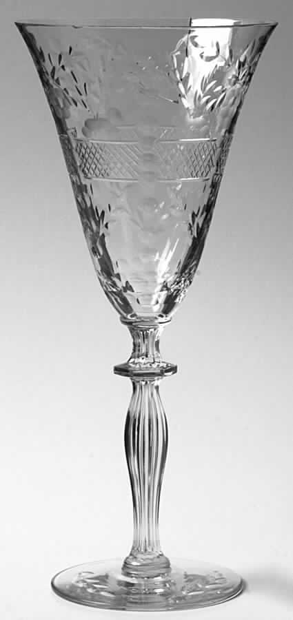 7690-4 Water Goblet by Morgantown-1