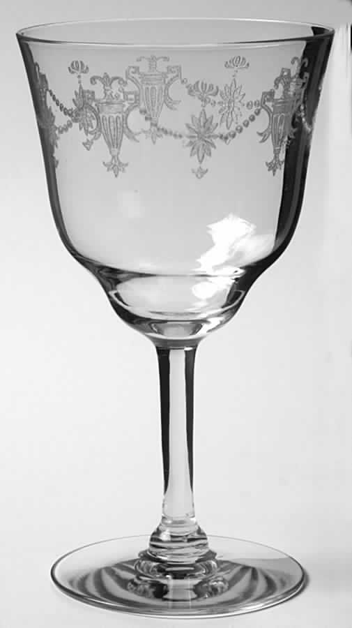Richmond Clear (Stem 7570) Water Goblet by Morgantown-1