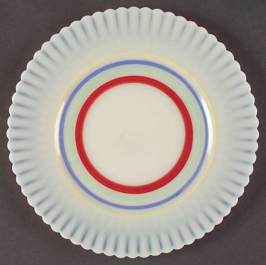 Petalware Cremax (Primary Decorations) Salad Plate by MacBeth-Evans-1