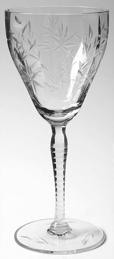 C-365 (Cut Stem) Water Goblet by Marion Glass-1