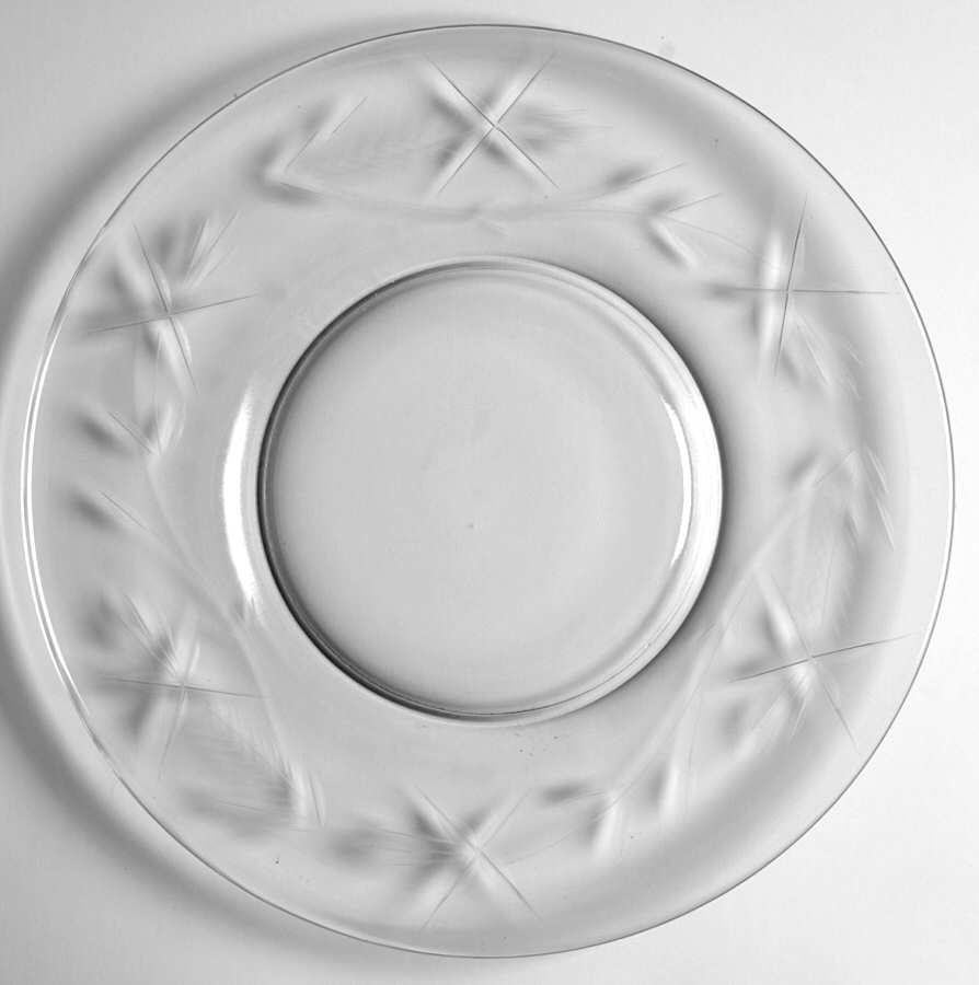 C-365 (Cut Stem) Luncheon Plate by Marion Glass-1