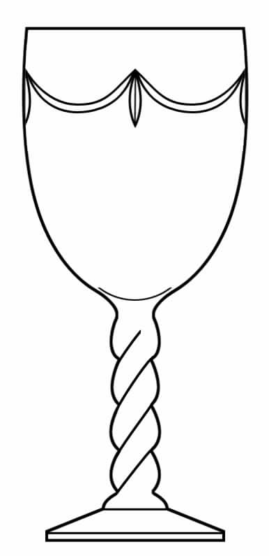 Oxford Water Goblet by Marion Glass-1