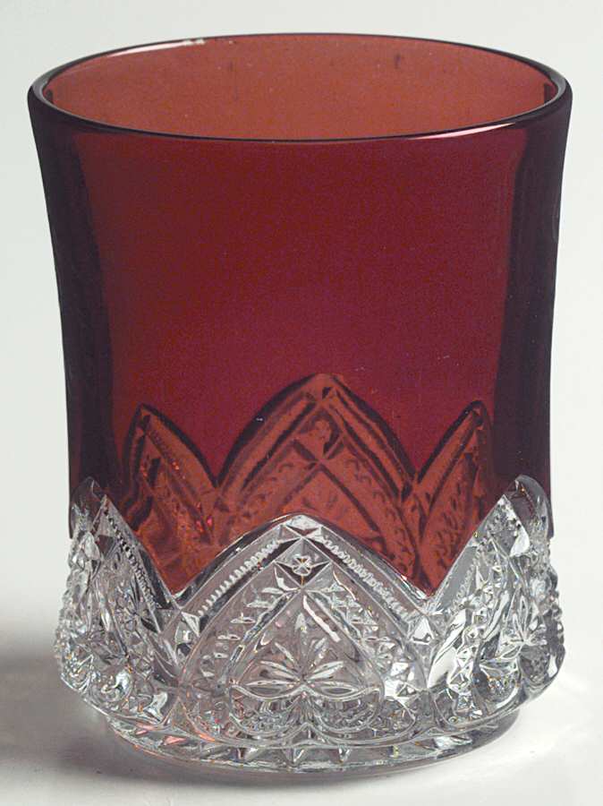Heart Band Ruby Flash Flat Tumbler by McKee-1