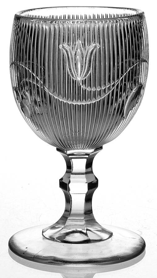 Bellflower Water Goblet by McKee-1