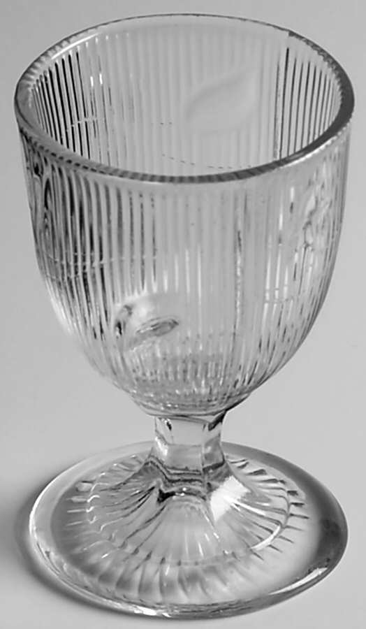 Bellflower Wine Glass by McKee-1
