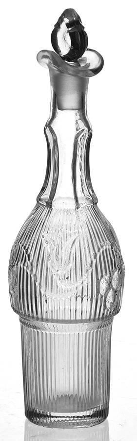 Bellflower Oil/Vinegar Cruet for Castor Set by McKee-1