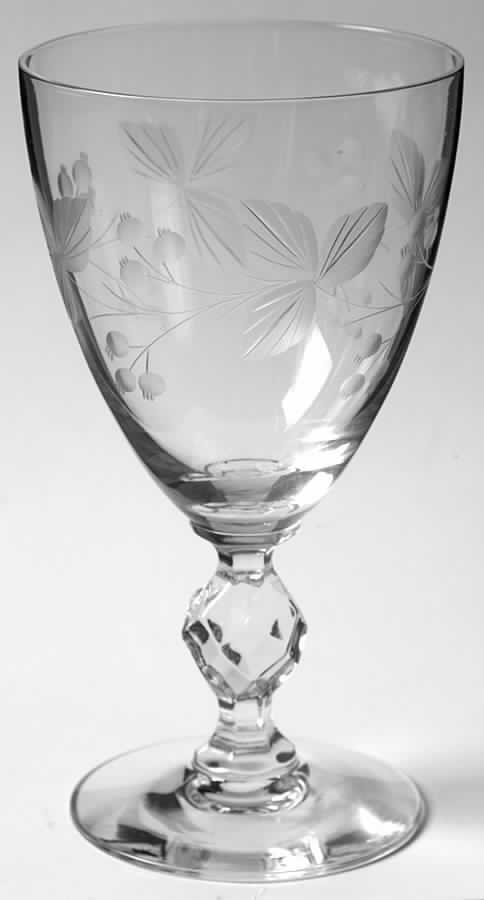 7689-1 Water Goblet by Morgantown-1